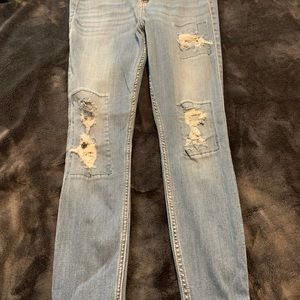 Hollister High Rise crop Jean Legging 11R W30 L26